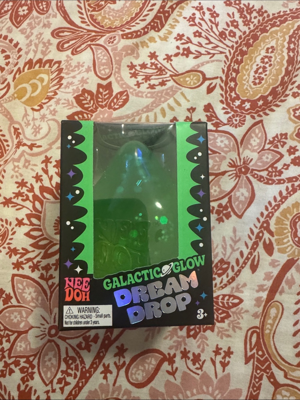Galactic Glow Dream Drop Neon Green Collectible Toy by Need Doh